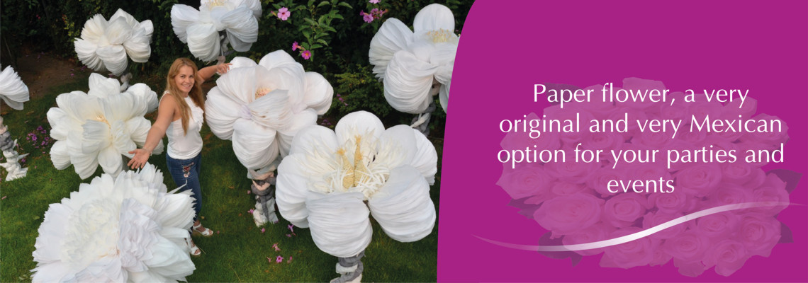MANUFACTURING PAPER FLOWER FOR PARTIES