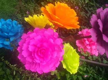 PAPER FLOWERS TO DECORATED ANY SOCIAL EVENT