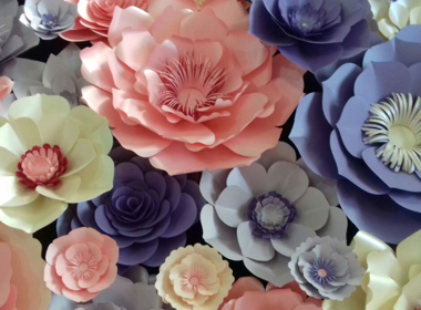 PAPER FLOWERS  FOR PARTIES